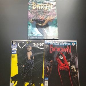Female superhero comics.